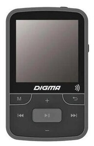 MP3 плеер Digma Z4 BT flash 16ГБ черный