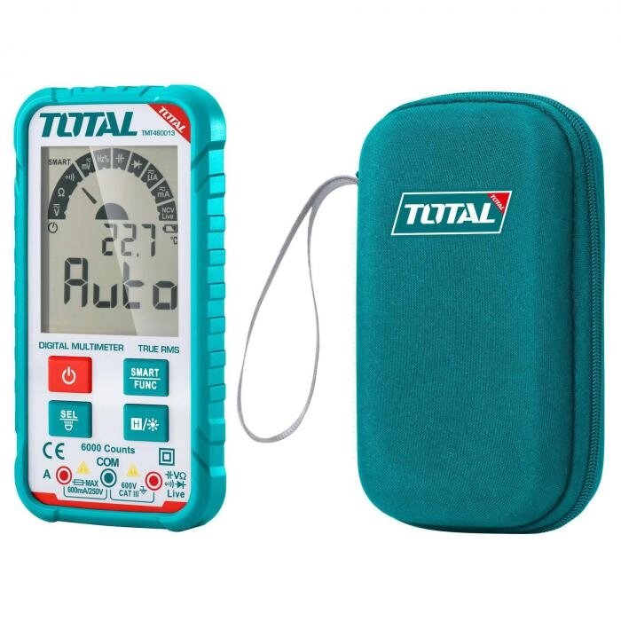 Мультиметр цифровой TOTAL TMT460013 от компании 2255 by - онлайн гипермаркет - фото 1