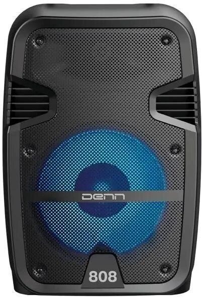 Музыкальный центр DENN DBS808, 20Вт, с караоке, Bluetooth, FM, USB, micro SD, черный, от компании 2255 by - онлайн гипермаркет - фото 1