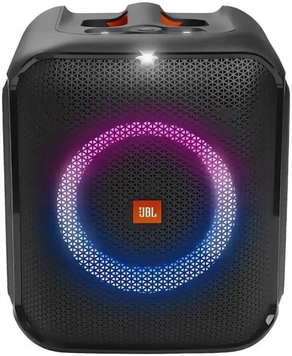 Музыкальный центр JBL PartyBox Encore Essential, 100Вт, Bluetooth, USB, черный, оранжевый от компании 2255 by - онлайн гипермаркет - фото 1