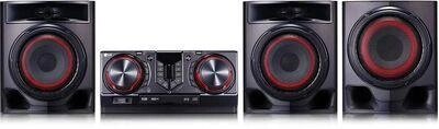 Музыкальный центр LG XBOOM CJ45, 720Вт, с караоке, Bluetooth, FM, USB, CD, черный, от компании 2255 by - онлайн гипермаркет - фото 1