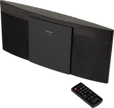 Музыкальный центр Panasonic SC-HC200EE-K, 20Вт, Bluetooth, FM, USB, CD, черный, от компании 2255 by - онлайн гипермаркет - фото 1