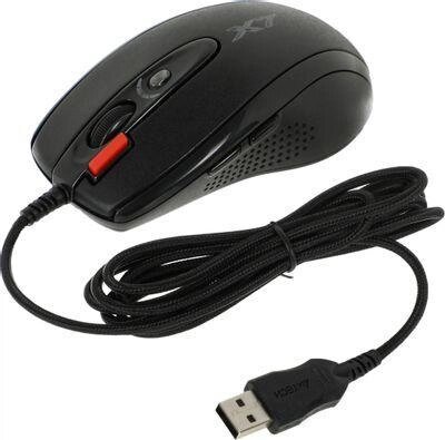 Мышь A4TECH XL-750BK, игровая, лазерная, проводная, USB, черный [xl-750bk usb] от компании 2255 by - онлайн гипермаркет - фото 1