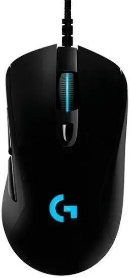 Мышь Logitech G403 Hero, игровая, оптическая, проводная, USB, черный [910-005633] от компании 2255 by - онлайн гипермаркет - фото 1