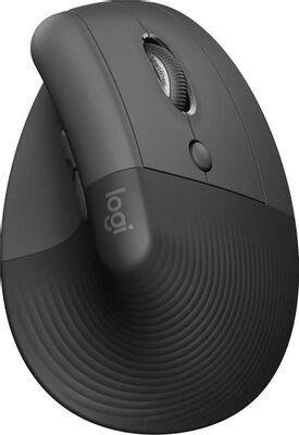 Мышь Logitech Lift, вертикальная, оптическая, беспроводная, USB, графитовый [910-006479] от компании 2255 by - онлайн гипермаркет - фото 1