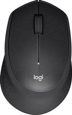 Мышь Logitech M330 Silent Plus, оптическая, беспроводная, черный [910-004924] от компании 2255 by - онлайн гипермаркет - фото 1