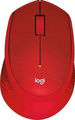 Мышь Logitech M330 Silent Plus, оптическая, беспроводная, USB, красный [910-004911] от компании 2255 by - онлайн гипермаркет - фото 1