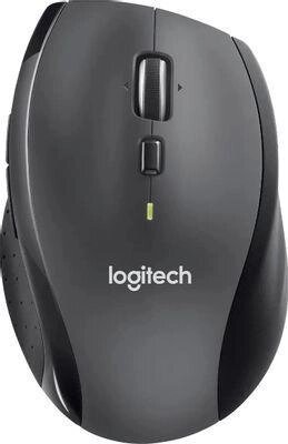 Мышь Logitech M705, оптическая, беспроводная, USB, серый и черный [910-001964] от компании 2255 by - онлайн гипермаркет - фото 1