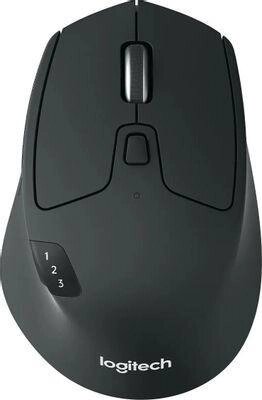 Мышь Logitech M720 Triathlon, оптическая, беспроводная, USB, черный [910-004794] от компании 2255 by - онлайн гипермаркет - фото 1