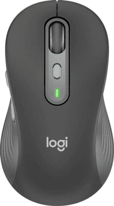 Мышь Logitech M750 L Large, оптическая, беспроводная, USB, графитовый [910-006266] от компании 2255 by - онлайн гипермаркет - фото 1