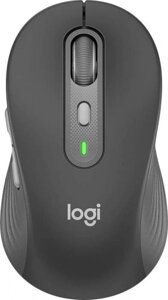 Мышь Logitech M750, оптическая, беспроводная, USB, графитовый [910-006269]