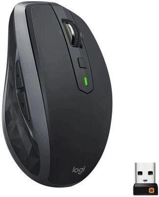 Мышь Logitech MX Anywhere 2S, оптическая, беспроводная, USB, графитовый [910-006211] от компании 2255 by - онлайн гипермаркет - фото 1