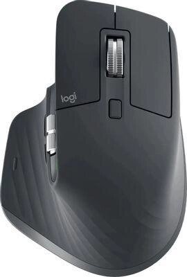 Мышь Logitech MX Master 3S, оптическая, беспроводная, USB, графитовый [910-006565] от компании 2255 by - онлайн гипермаркет - фото 1