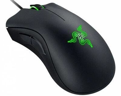 Мышь Razer DeathAdder Essential, игровая, оптическая, проводная, USB, черный [rz01-03850100-r3m1] от компании 2255 by - онлайн гипермаркет - фото 1