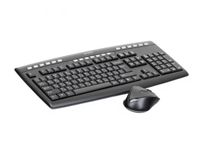Набор беспроводная клавиатура и мышь A4Tech 9200F USB от компании 2255 by - онлайн гипермаркет - фото 1