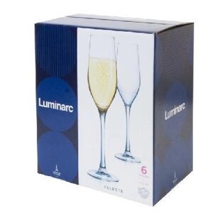 Набор для шампанского и вина luminarc селест L5829