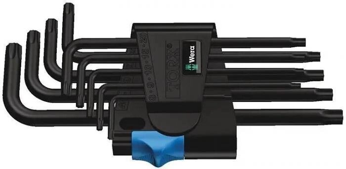 Набор ключей WERA 967/9 TX HF TORX 1 [we-024244] от компании 2255 by - онлайн гипермаркет - фото 1