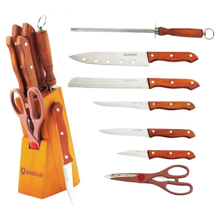 Набор ножей Maestro Basic MR-1403 от компании 2255 by - онлайн гипермаркет - фото 1
