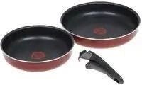 Набор сковородок TEFAL ingenio RED 041 75 810 22/26/руч 5