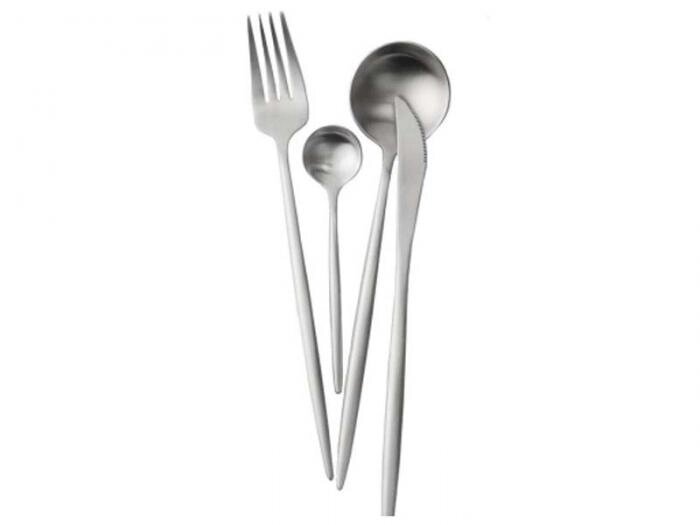 Набор столовых приборов Xiaomi Maison Maxx Stainless Steel Modern Flatware Set Silver от компании 2255 by - онлайн гипермаркет - фото 1