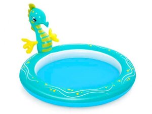 Надувной бассейн для детей BestWay Морской конёк 188x160x86cm 53114