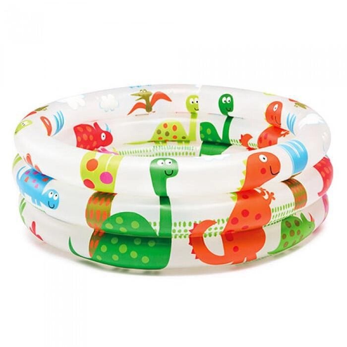 Надувной бассейн для детей Intex Динозавр 61x22cm 57106 от компании 2255 by - онлайн гипермаркет - фото 1
