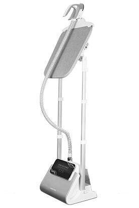 Напольный ручной вертикальный отпариватель для одежды с вешалкой HIBERG GS-5000 S от компании 2255 by - онлайн гипермаркет - фото 1
