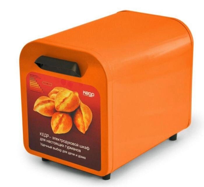 Настольная духовка КЕДР ШЖ-0.625/220 (оранжевый) духовка электрическая, жарочный шкаф от компании 2255 by - онлайн гипермаркет - фото 1