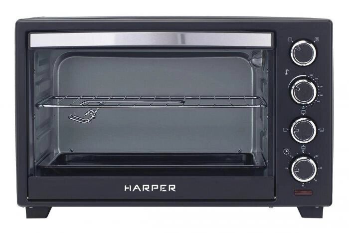 Настольная духовка мини печь электрическая HARPER HMO-3811 жарочный шкаф для дачи выпечки хлеба от компании 2255 by - онлайн гипермаркет - фото 1