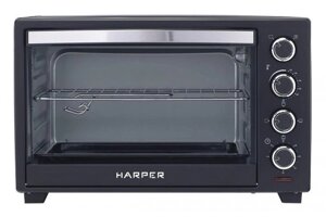 Настольная духовка мини печь электрическая HARPER HMO-3811 жарочный шкаф для дачи выпечки хлеба