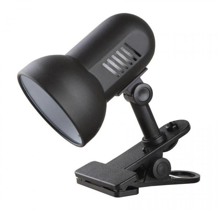 Настольная лампа на прищепке CAMELION H-035 С02 черный светильник от компании 2255 by - онлайн гипермаркет - фото 1