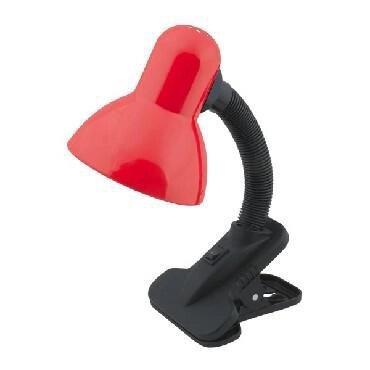 Настольная лампа на прищепке UNIEL TLI-206 красный светильник от компании 2255 by - онлайн гипермаркет - фото 1