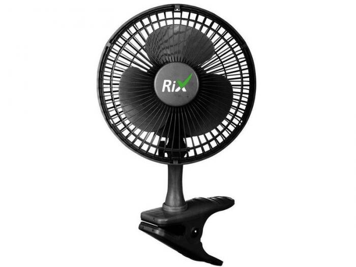 Настольный вентилятор прищепка Rix RDF-1500B электрический бытовой тихий электровентилятор от компании 2255 by - онлайн гипермаркет - фото 1
