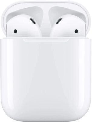 Наушники Apple AirPods 2 A2032,A2031,A1602, with Charging Case, Bluetooth, вкладыши, белый [mv7n2am/a] от компании 2255 by - онлайн гипермаркет - фото 1