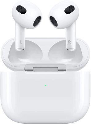 Наушники Apple AirPods 3 A2565/A2564/A2566 MagSafe, Bluetooth, вкладыши, белый [mme73za/a] от компании 2255 by - онлайн гипермаркет - фото 1