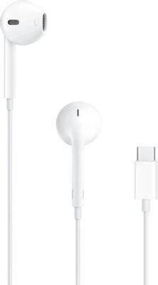 Наушники Apple EarPods A3046, USB Type-C, вкладыши, белый [mtjy3zm/a] от компании 2255 by - онлайн гипермаркет - фото 1