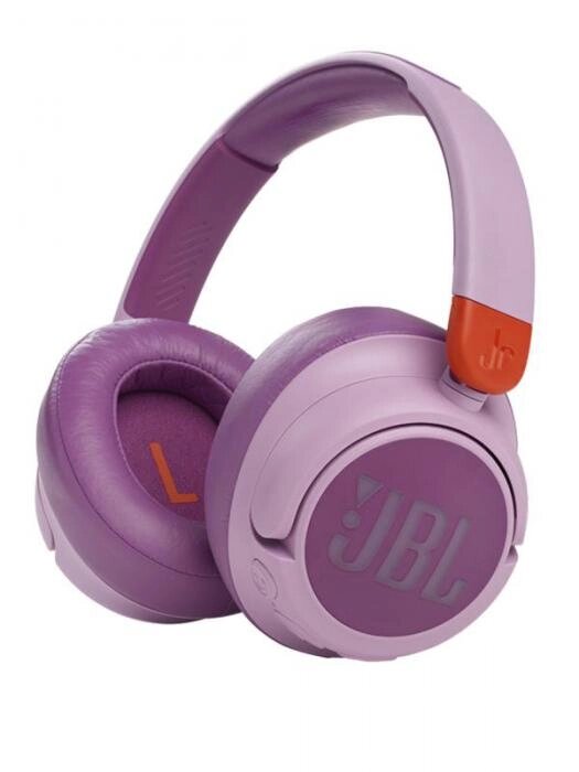 Наушники беспроводные большие JBL JR460NC JBLJR460NCPIK розовые для девочки от компании 2255 by - онлайн гипермаркет - фото 1