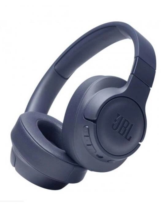 Наушники беспроводные большие  JBL Tune 710BT JBLT710BTNCBLU синие от компании 2255 by - онлайн гипермаркет - фото 1