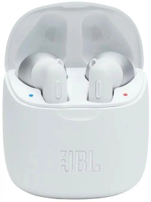 Наушники JBL Tune 225TWS, Bluetooth, вкладыши, белый [jblt225twswht] от компании 2255 by - онлайн гипермаркет - фото 1