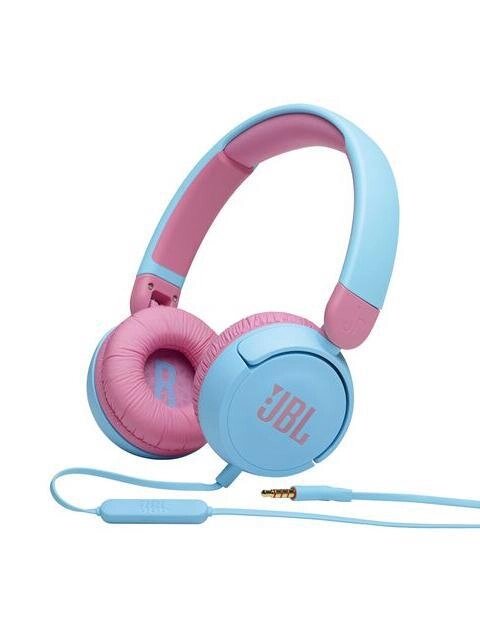 Наушники проводные накладные с микрофоном JBL JR 310 Blue JBLJR310BLU от компании 2255 by - онлайн гипермаркет - фото 1