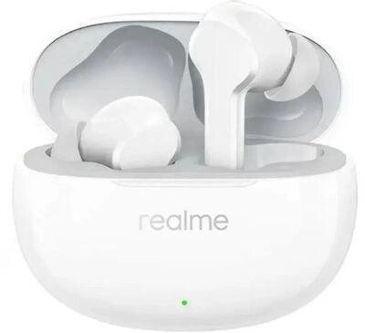 Наушники REALME Buds T110, Bluetooth, внутриканальные, белый [631206000038] от компании 2255 by - онлайн гипермаркет - фото 1