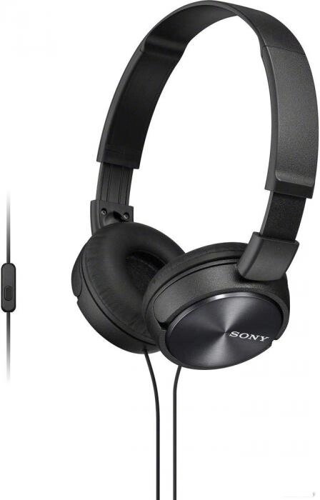 Наушники Sony MDR-ZX310AP (черный) от компании 2255 by - онлайн гипермаркет - фото 1