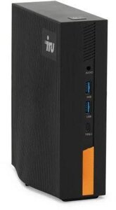 Неттоп iru 515ALC, intel core i5 12450H, DDR4 16гб, 512гб (SSD), intel UHD graphics, noos, черный [2012451]