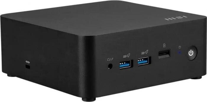 Неттоп MSI Cubi NUC 1M-045XRU, Intel Core 3 100U, DDR5 8ГБ, 512ГБ (SSD), Intel Graphics, CR, noOS, черный от компании 2255 by - онлайн гипермаркет - фото 1