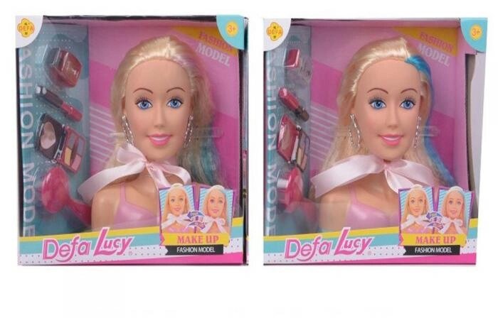 NO NAME Кукла-манекен для создания макияжа, в наборе"Леся"(15,5*9*18,5см)(микс:2 вида)(в кор.) 8401d от компании 2255 by - онлайн гипермаркет - фото 1
