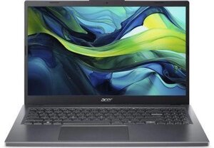 Ноутбук acer aspire 15 A15-51M-36HA NX. KXRCD. 008, 15.6", IPS, intel core 3 100U 0.9ггц, 6-ядерный, 16гб LPDDR5,