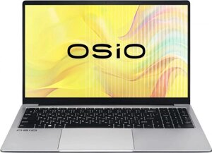 Ноутбук OSIO focusline F150a-008 15.6", 2023, IPS, AMD ryzen 5 5500U 2.1ггц, 6-ядерный, 8гб DDR4, 512гб SSD, AMD