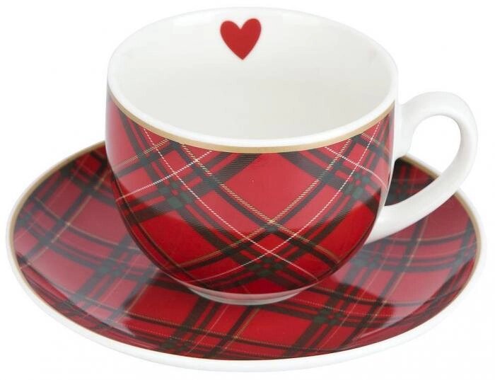 NOUVELLE HOME Чайная пара "Edinburgh" v=240 мл 1620108 от компании 2255 by - онлайн гипермаркет - фото 1