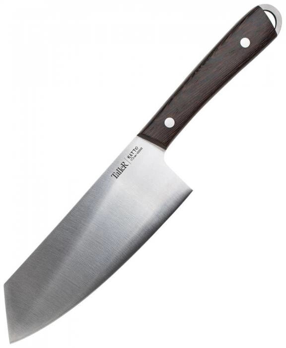 Нож топорик кухонный профессиональный поварской мясной для разделки мяса рубки костей кухни TALLER 22051 от компании 2255 by - онлайн гипермаркет - фото 1