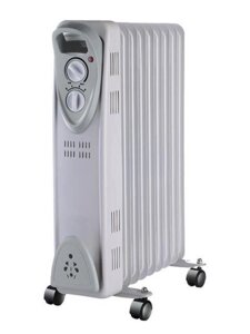 Обогреватель масляный радиатор Oasis US-10 электрический напольный бытовой для помещений дома дачи